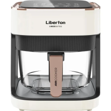 Мультипіч Liberton LAF-3216, White, 1500W, 4,5 л, 8 програм, керування сенсорне, таймер, скляна чаша, 80-200 ˚C, захист від перегріву