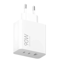 Мережевий зарядний пристрій Xiaomi, White, 90 Вт, 2xTypeC/USB, PD (BHR087MEU)