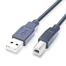 Кабель USB 2.0 AM - USB BM, 1.5 м, Black, GTL, феритовий фільтр (GTLAMBM15BK)