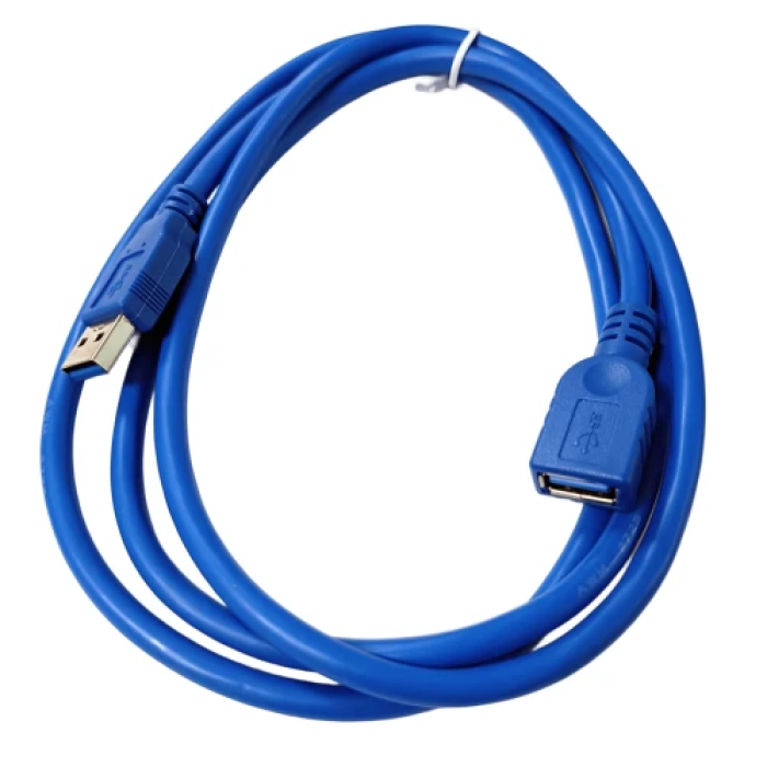 Синій USB-подовжувач GTL USB 3.0, 1,5 м