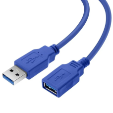 Кабель USB 3.0 (USB-подовжувач) GTL синій, 3 м