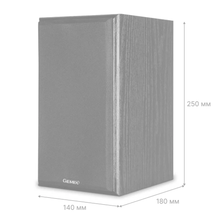 Колонки 2.0 Gemix TF-611 — стереосистема 2 x 18 Вт