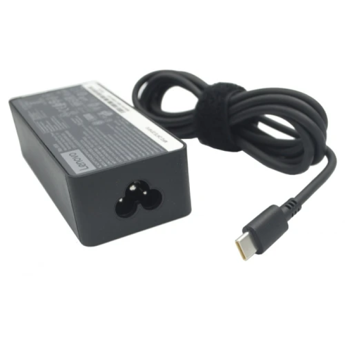 Блок живлення для ноутбуків Lenovo Black, Type-C, 65 Вт, 20V / 3.25A; 15V / 3A; 9V / 2A; 5V / 2A (ADLX65YCC3A)