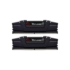 Пам'ять 16Gb x 2 (32Gb Kit) DDR4, 3600 MHz, G.Skill Ripjaws V, Black, 18-22-22-42, 1.35V, з радіатором (F4-3600C18D-32GVK)