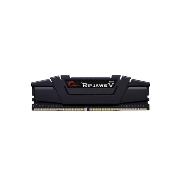 Пам'ять 16Gb x 2 (32Gb Kit) DDR4, 3600 MHz, G.Skill Ripjaws V, Black, 18-22-22-42, 1.35V, з радіатором (F4-3600C18D-32GVK)