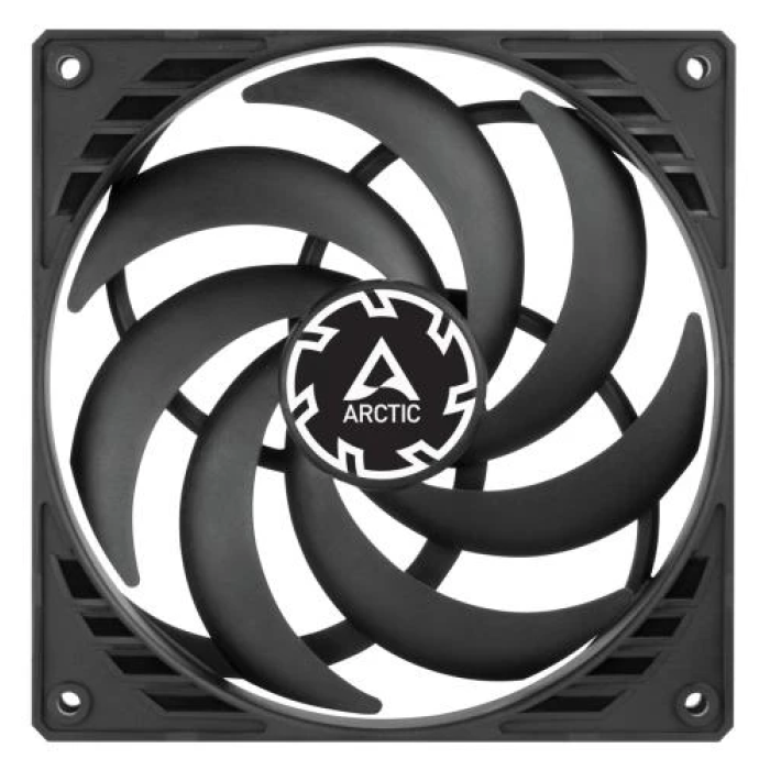 Вентилятор 140 мм, Arctic P14 Slim PWM PST, Black, 140х140х16 мм, PWM, 150-1800 об/хв, 4-pin, гідравлічний підшипник (ACFAN00268A)