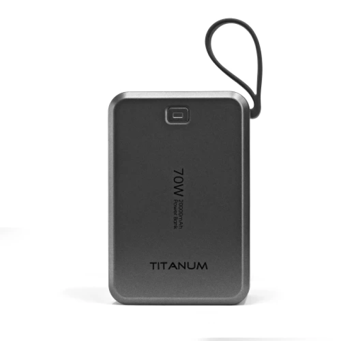 Павербанк Titanum WP049 на 20000 мА·год із потужністю 70 Вт