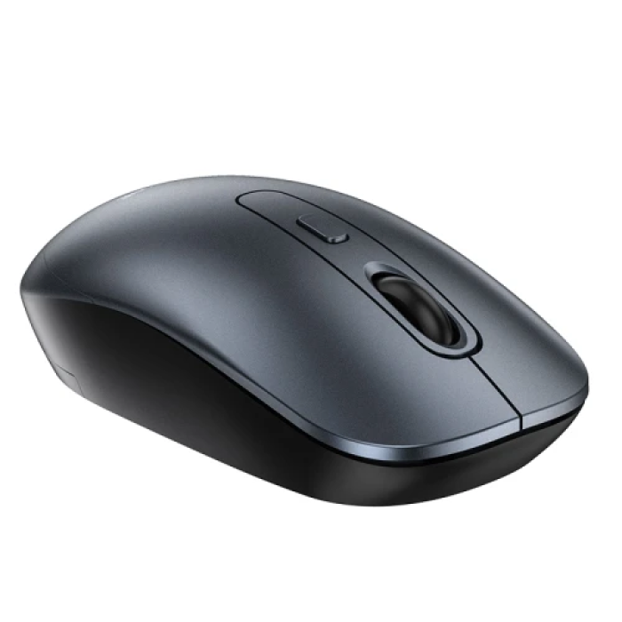 Миша бездротова Borofone BG13, Metal Grey, USB 2.4GHz, оптична, 800-1600 dpi, 4 кнопки, 1xAA
