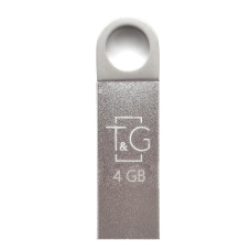 Флеш накопичувач USB 4Gb T&G Metal TG026, Silver, USB 2.0 (TG026-4G)