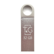 Флеш накопичувач USB 32Gb T&G Metal TG026, Silver, USB 2.0 (TG026-32G)