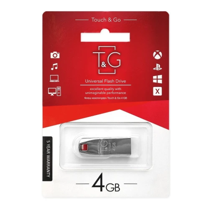 USB-флешка T&G Stylish TG115 на 4 ГБ із USB 2.0