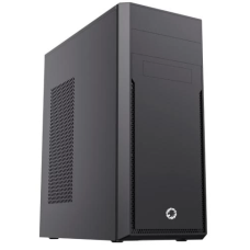 Корпус GameMax ET-214-NP 2U3-TYC Black, без БЖ, Midi Tower, ATX / Micro ATX / Mini ITX, 1хUSB-C 3.0, 370x175x410 мм
