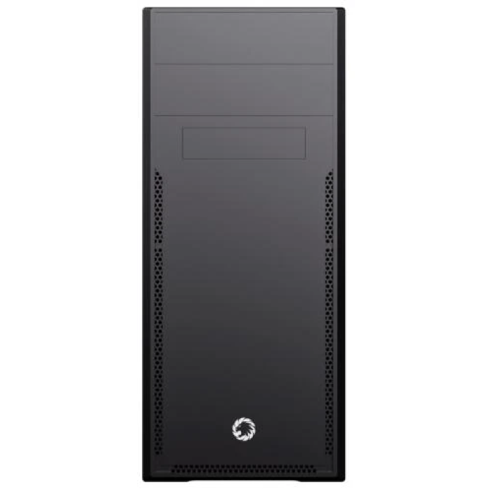 Корпус GameMax ET-214-NP 2U3-TYC Black, без БЖ, Midi Tower, ATX / Micro ATX / Mini ITX, 1хUSB-C 3.0, 370x175x410 мм