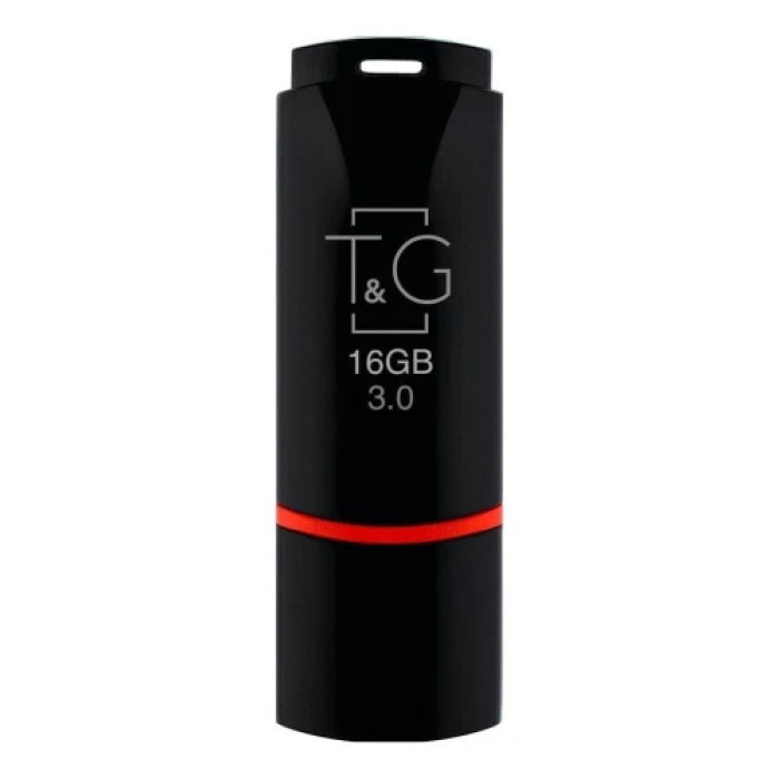 Флеш накопичувач USB 16Gb T&G Classic TG011, Black, USB 3.0 (TG011-16GB3BK)