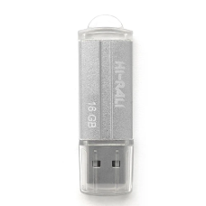 Флеш накопичувач USB 16Gb Hi-Rali Corsair, Silver, USB 2.0 (HI-16GBCORSL)