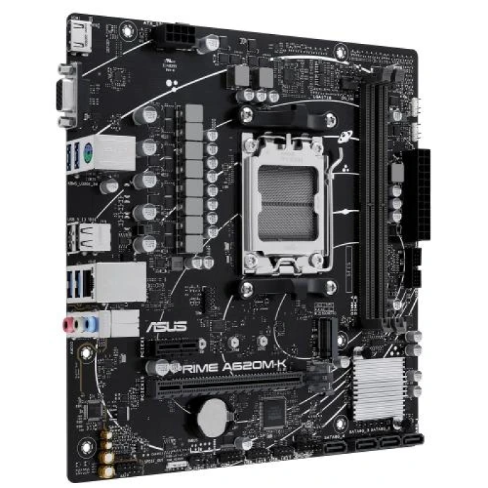 Материнська плата Asus PRIME A620M-K для компактного ПК на AM5