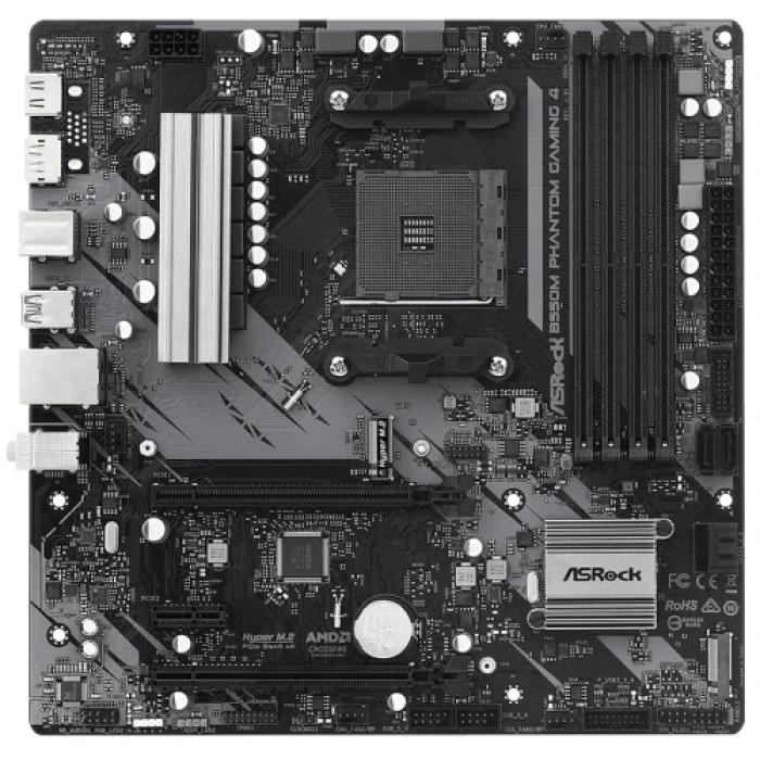 Материнська плата ASRock B550M Phantom Gaming 4 формату Micro ATX