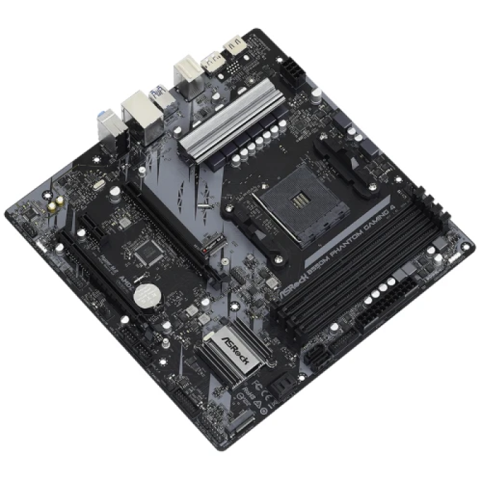Материнська плата ASRock B550M Phantom Gaming 4 формату Micro ATX
