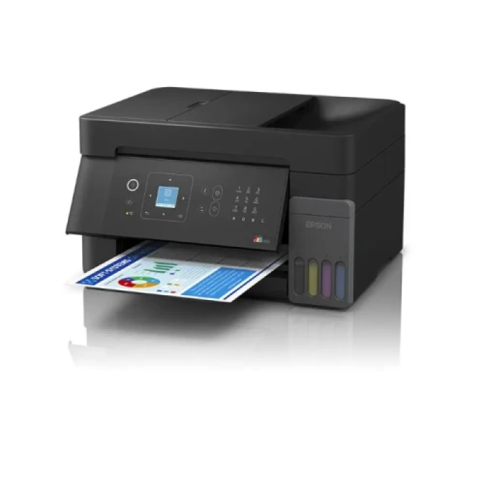 Кольоровий БФП Epson L5390 з Wi‑Fi та вбудованим СБПЧ