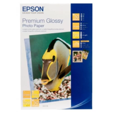 Фотопапір Epson, глянсовий, A6 (10x15), 255 г/м², 50 арк, Premium Series (C13S041729)