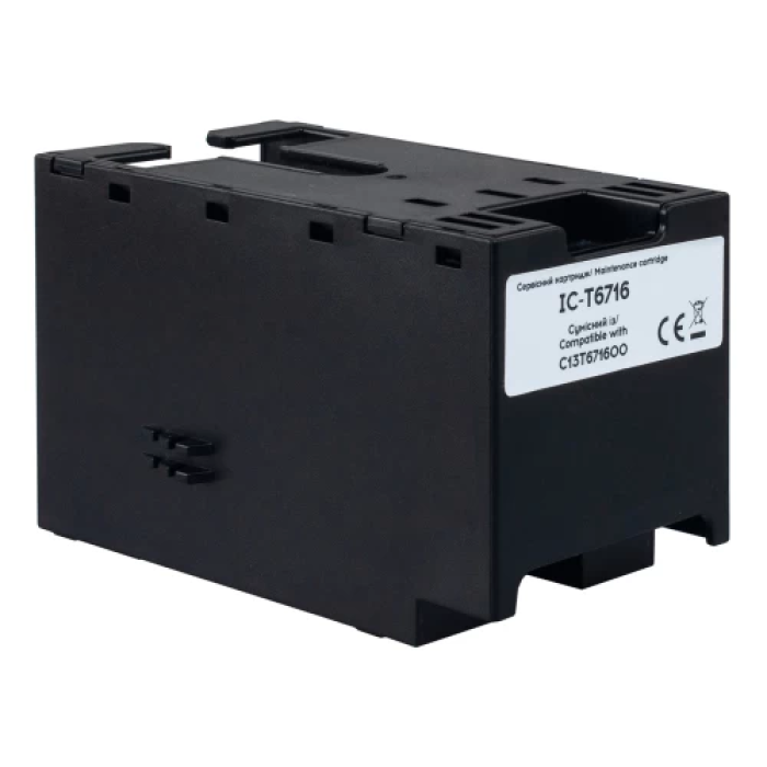 Ємність для відпрацьованого чорнила Epson WF-M5299/M5799/C5290/C5790, Barva, з чіпом (C13T671600 / IC-T6716)