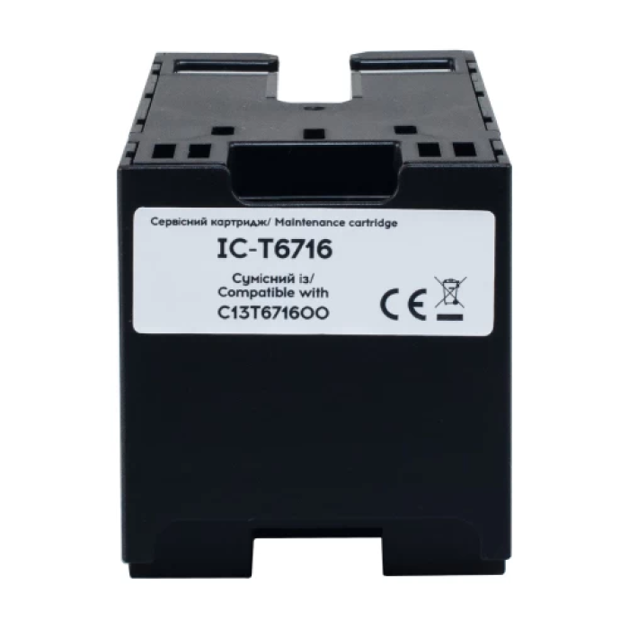 Ємність для відпрацьованого чорнила Epson WF-M5299/M5799/C5290/C5790, Barva, з чіпом (C13T671600 / IC-T6716)