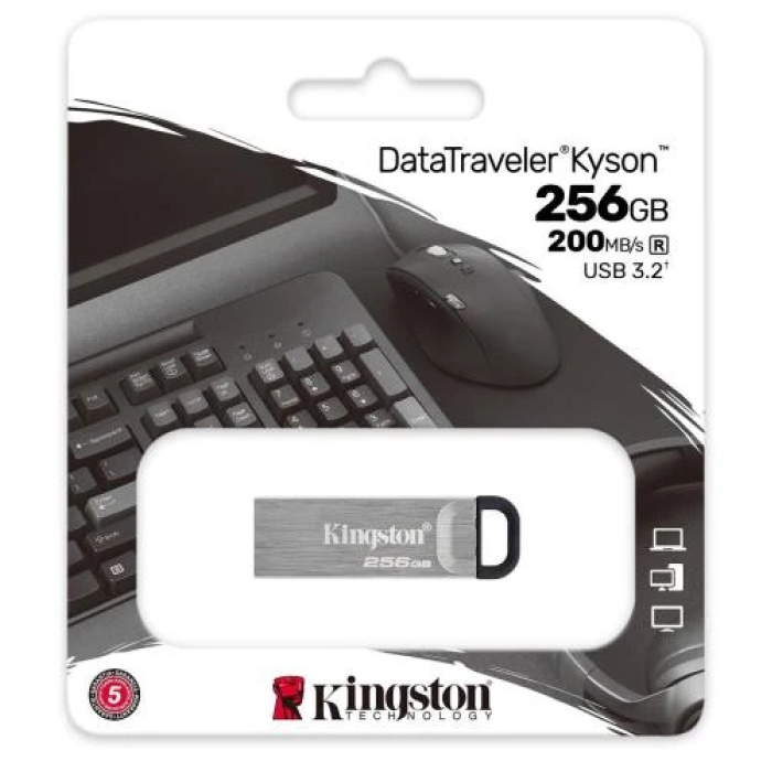 USB-флешка Kingston DataTraveler Kyson на 256 ГБ