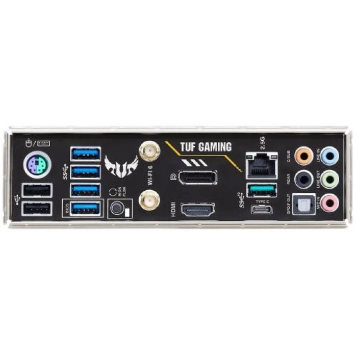 Мат.плата AM4 (B550) Asus TUF GAMING B550M-PLUS WIFI II, B550, 4xDDR4, CrossFire, Int.Video(CPU), 4xSATA3, 2xM.2, 1xPCI-E 16x 4.0, 1xPCI-E 16x 3.0, 1xPCI-E 1x 3.0, ALC S1200A, RTL8125B, WiFi 6, Bluetooth 5.2, 8xUSB3.2/6xUSB2.0, HDMI/DP, MicroATX