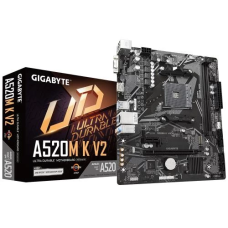 Материнська плата (системна плата) Gigabyte A520M K V2 MicroATX AM4