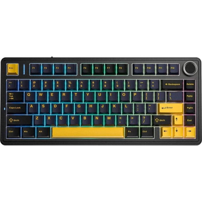Механічна клавіатура Aula F75 Wired Gasket з RGB-підсвічуванням