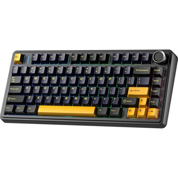 Механічна клавіатура Aula F75 Wired Gasket з RGB-підсвічуванням