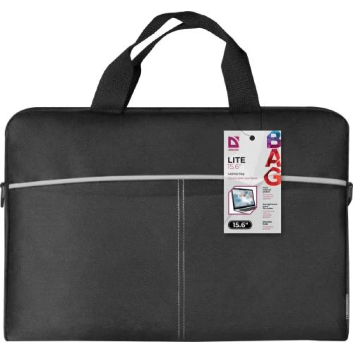 Сумка Defender Lite для ноутбука 15,6 дюйма Black/Grey