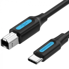 Кабель Type-C — USB (кабель USB-C) Vention 2 м чорний