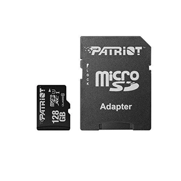 Карта пам’яті Patriot LX microSDXC 128 ГБ зі SD-адаптером
