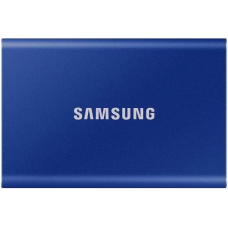 Зовнішній SSD (портативний накопичувач) Samsung T7 1 ТБ синій