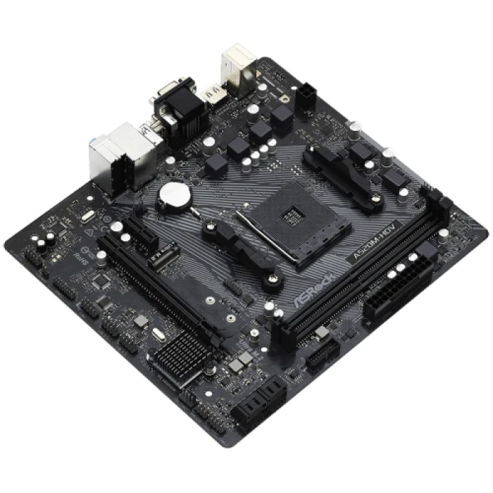 Материнська плата ASRock A520M-HDV для ПК з 2 слотами DDR4