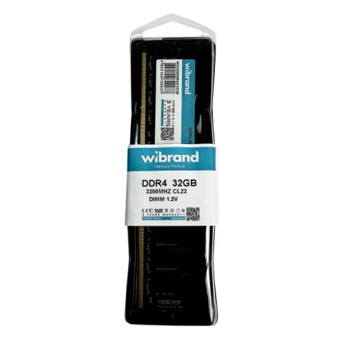 Оперативна пам’ять Wibrand DDR4 32 ГБ для настільного ПК