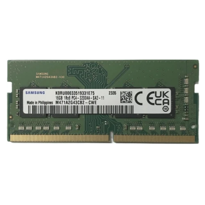 Оперативна пам’ять Samsung DDR4 SO-DIMM 16 ГБ 3200 МГц