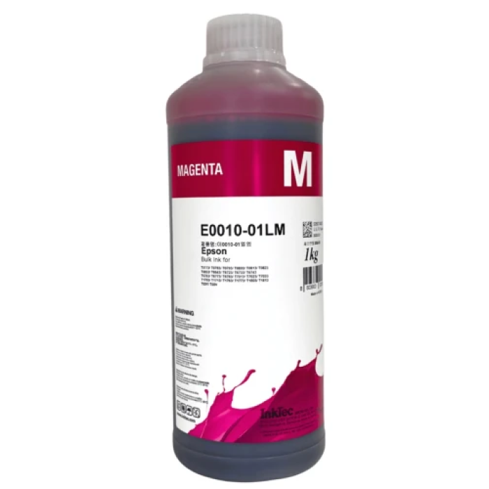 Чорнило InkTec Epson E0010 Magenta для сумісних принтерів