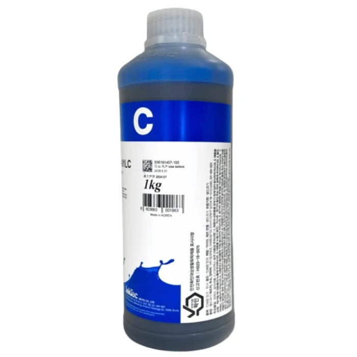 Чорнило InkTec E0010 Cyan 1 л для струменевих принтерів Epson