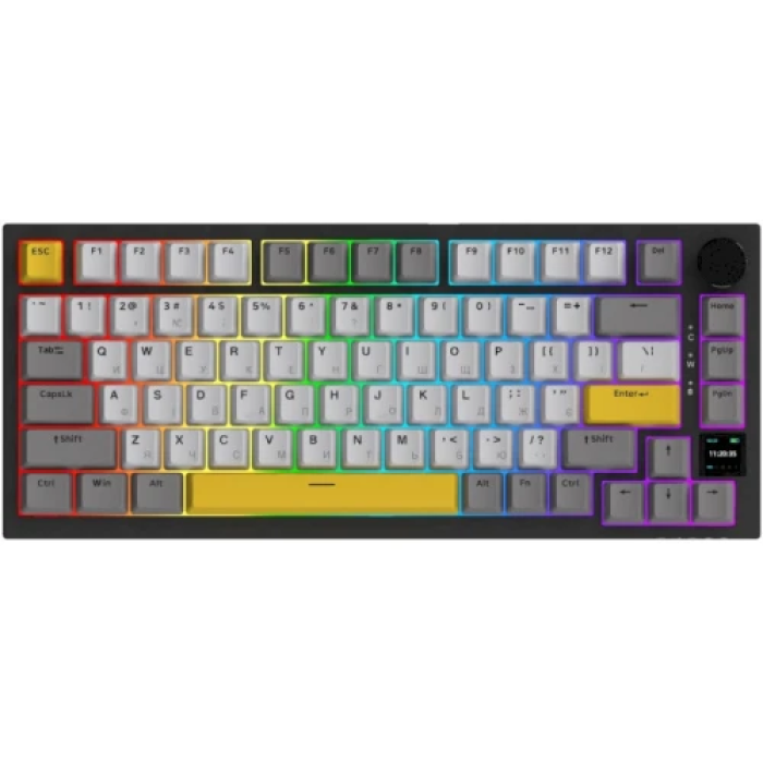 Бездротова механічна клавіатура Ajazz AK820 Pro на 81 клавішу