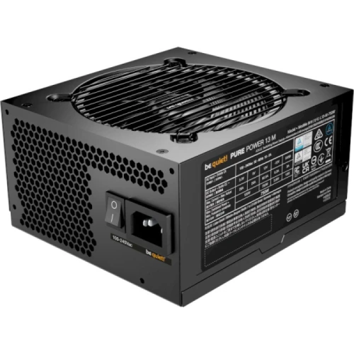 Модульний блок живлення be quiet! Pure Power 13 M 750 Вт