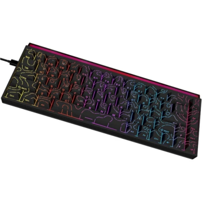 Механічна клавіатура Ajazz NK68 65% з RGB-підсвічуванням