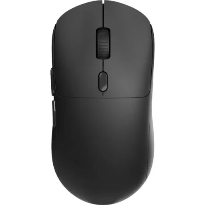Миша бездротова  Ajazz NJ07 Combo, Black, Bluetooth / 2.4GHz / Type-C, оптична (сенсор PixArt PAW3311), до 24000 dpi, перемикачі Huano, 6 кнопок, 300 mAh, радіус дії до 10 м (NJ07-MC-B)