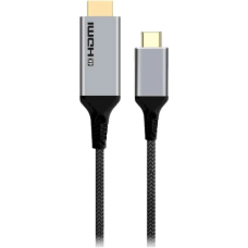 Кабель HDMI — USB Type-C (відеокабель) Cablexpert A-CM-HDMIM4K-1.8M 1,8 м чорний