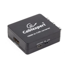 Перехідник HDMI (конвертер) Cablexpert DSC-HDMI-CVBS-001 чорний