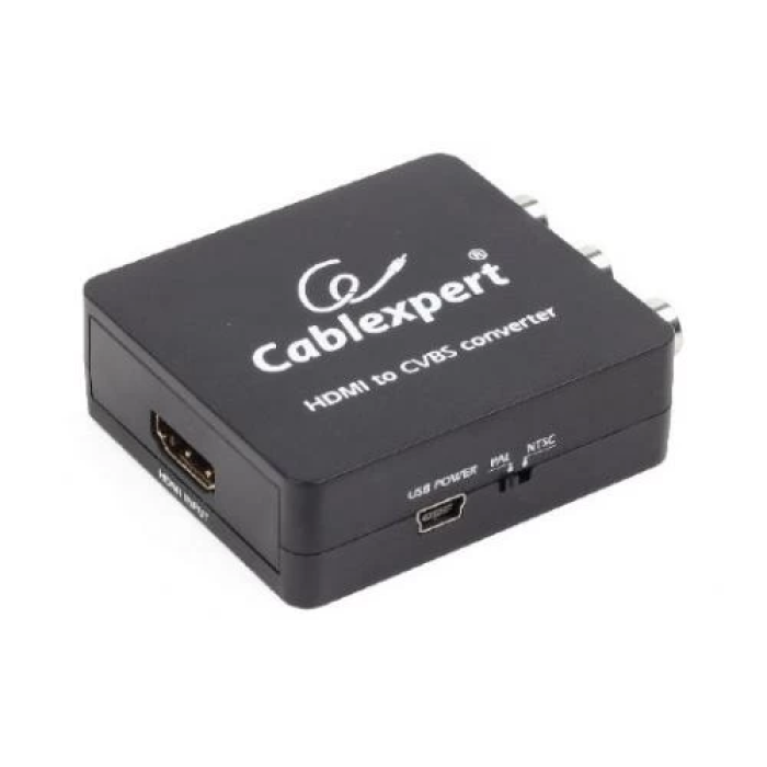 Перехідник HDMI у 3xRCA Cablexpert DSC-HDMI-CVBS-001