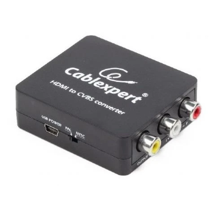 Перехідник HDMI у 3xRCA Cablexpert DSC-HDMI-CVBS-001
