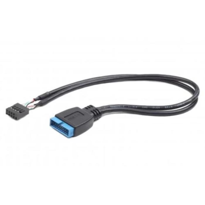 Внутрішній перехідник USB 3.0 на USB 2.0 Cablexpert, 15 см