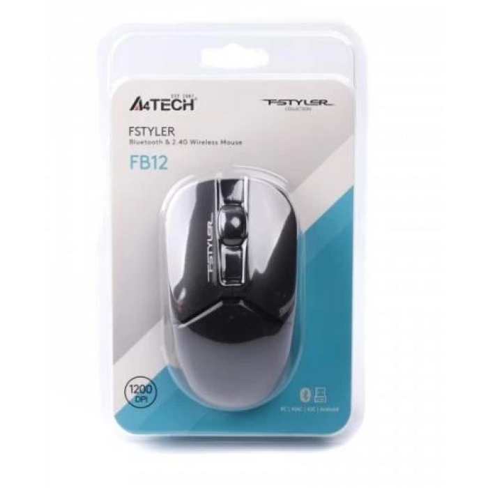 Бездротова миша A4Tech Fstyler FB12 з Bluetooth і RF